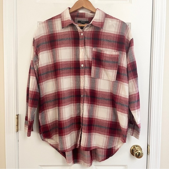 Forever 21 Flannel Shirt Small - Picture 1 of 6